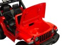 TERENOWY POJAZD NA AKUMULATOR JEEP RUBICON RED