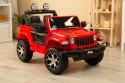 TERENOWY POJAZD NA AKUMULATOR JEEP RUBICON RED