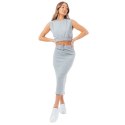 Komplet dresowy Justhype Sweat Midi Skirt Loungewear Set W LABON007 12