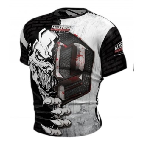 Koszulka Masters treningowa MFC DARK SIDE "BLACK SCRATCH" M 06324-M XXL