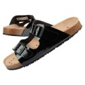 Klapki robocze Abeba Sandals Black W 8088 35