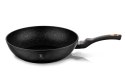 PATELNIA GRANITOWA WOK 28cm BERLINGER HAUS BLACK ROSE BH-1638