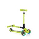 Hulajnoga 3-kołowa Globber Foldable Lights Lime Green Jr 437-106 N/A