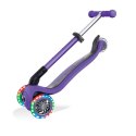 Hulajnoga 3-kołowa Globber Foldable Lights Violet Jr 437-103 N/A