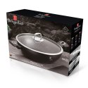 WOK GRANITOWY 30cm BERLINGER HAUS BH-7113 BLACK SILVER