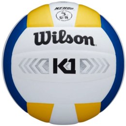 Piłka Wilson K1 Silver Volleyball WTH1895B2XB 5