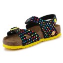 Sandały Birkenstock Colorado Rivet Logo Digital Dots Black Jr 1023611 EU 33