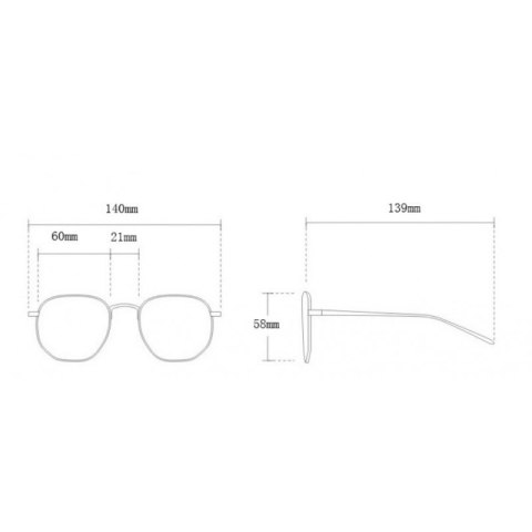 Okulary przeciwsłoneczne z kryształkami GRADIENT OK305WZ2