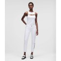 Jeansy Karl Lagerfeld White Gf Denim Pants W 221W1101 26