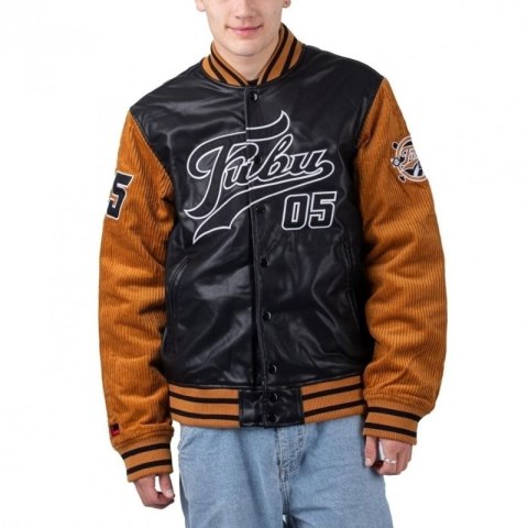 Kurtka Fubu Bomberka Varsity Block Corduroy Jacket M 6075110 S