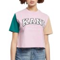 Koszulka Karl Kani t-shirt Serif Crop Block Tee W 6130859 L