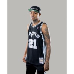 Koszulka Mitchell & Ness NBA Swingman San Antonio Spurs Tim Duncan SMJYGS18208-SASBLCK98TDU M