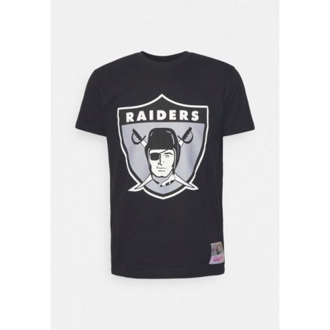 Koszulka Mitchell & Ness NFL Oakland Raiders Team Logo Tee BMTRINTL1270-ORABLCK S