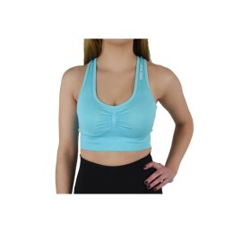 Biustonosz GymHero Miami Cute Bra W BASIC-BABYBLUE L