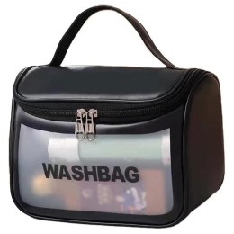 Kosmetyczka rozkładana WASHBAG kuferek czarny KS46CZ