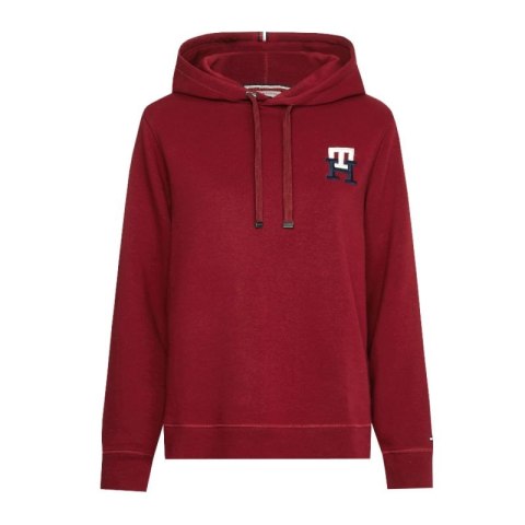 Bluza Tommy Hilfiger Reg Monogram W WW0WW37434 bordowa S