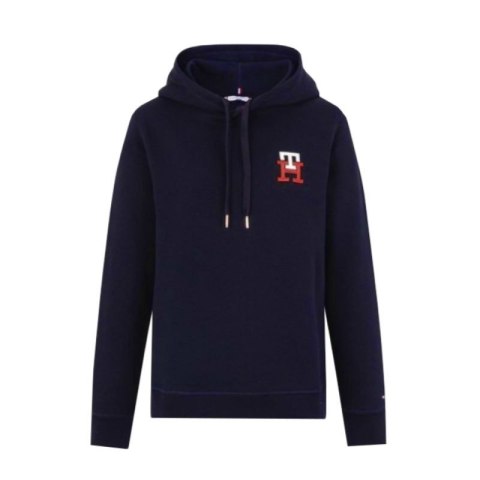 Bluza Tommy Hilfiger Reg Monogram W WW0WW37434 granatowa S