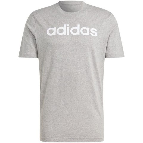 Koszulka adidas Essentials Single Jersey Linear Embroidered Logo Tee M IC9277 L