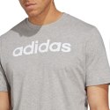 Koszulka adidas Essentials Single Jersey Linear Embroidered Logo Tee M IC9277 L