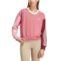 Bluza adidas Essentials 3-Stripes Crop W IC9875 L