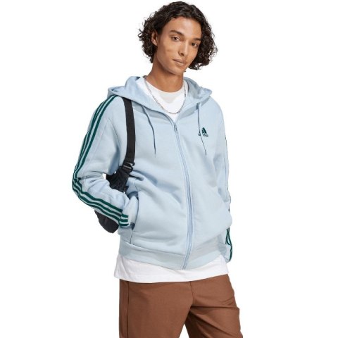 Bluza adidas Essentials Fleece 3-Stripes Full-Zip M IJ8932 S