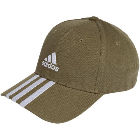 Czapka z daszkiem adidas 3-Stripes Cotton Twill Baseball II3511 Dorośli M/L