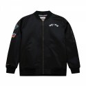 Kurtka Mitchell & Ness Lightweight Satin Bomber San Antonio Spurs M SJKT6599-SASYYPPPBLCK L