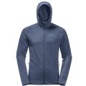 Bluza Jack Wolfskin Baiselberg Hooded FZ M 1710541-1292 L