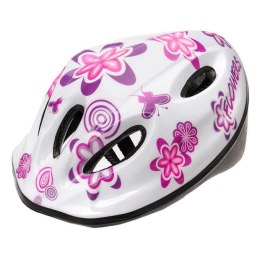 Kask rowerowy Meteor MV5-2 Junior 23220 biały S