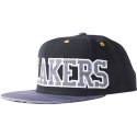 Czapka z daszkiem adidas Los Angeles Lakers Flat Cap AY6128 OSFL