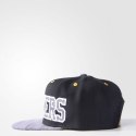 Czapka z daszkiem adidas Los Angeles Lakers Flat Cap AY6128 OSFL