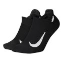 Skarpety Nike Multiplier No-Show 2 pack SX7554-010 L: 42-46