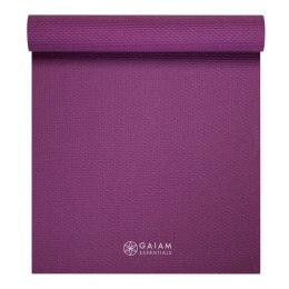 Mata do Jogi Gaiam Essentials 6 mm z paskiem 63313