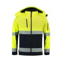 Kurtka Rimeck Bi-color EN ISO 20471 Softshell M MLI-T5297 fluorescencyjny żółty XL