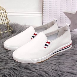 Tenisówki slip on Filippo W PAW313 białe