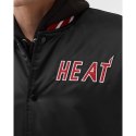 Kurtka Mitchell & Ness NBA Heavyweight Satin Jacket Miami Heat M OJBF3413-MHEYYPPPBLCK XL