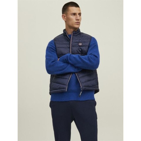 Kamizelka Jack & Jones JJHero Bodywarmer Collar 12211790 Navy Blazer/Contrast L